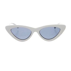 COPY - Le Specs Lolita Cat Eye Sunglasses White
